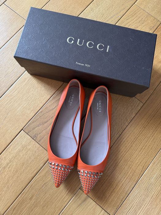 Шкіряні балетки Gucci оригінал