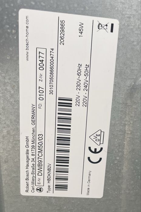 Vendo Exaustor bosch