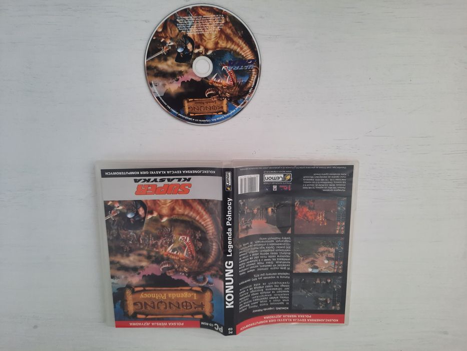 Zestaw 7 gier PC CD-ROM PC-DVD
