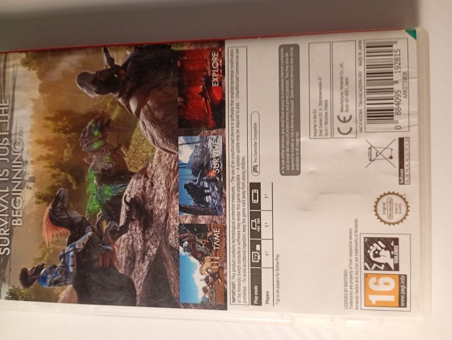 Ark survival evolved nintendo switch