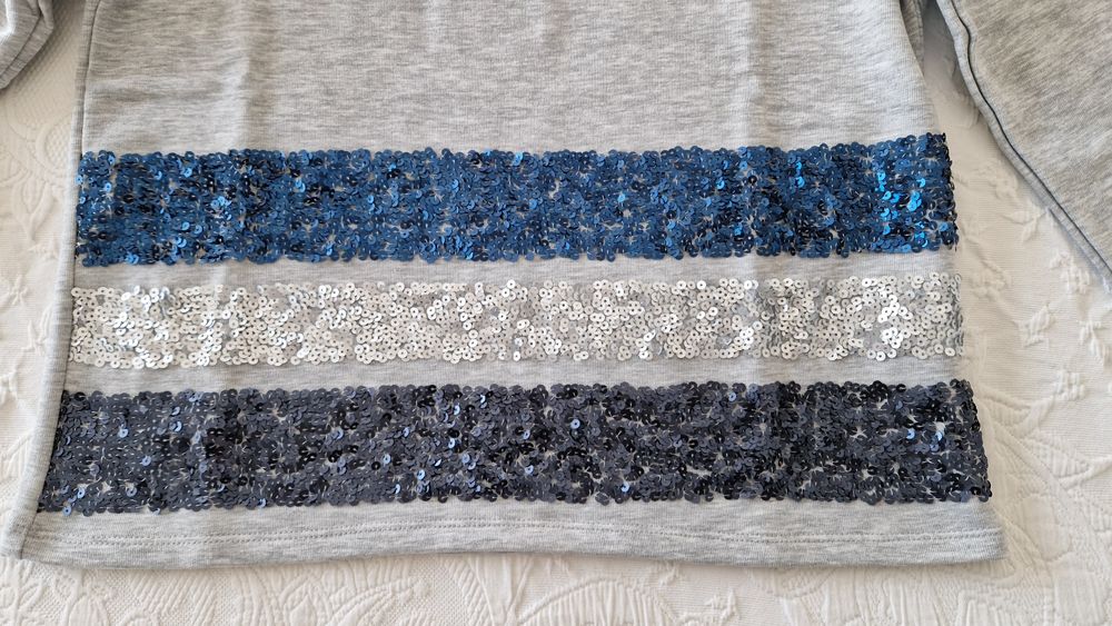 Blusa cinzenta Pull & Bear tamanho S