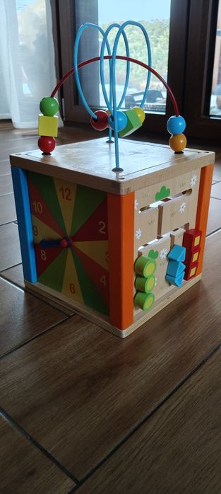 Kostka edukacyjna sześcianek 5w1