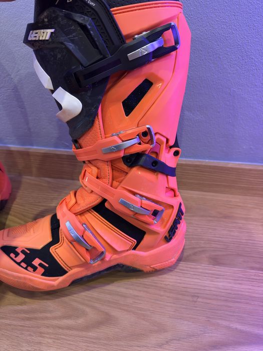 Botas Leatt 5.5 Laranja