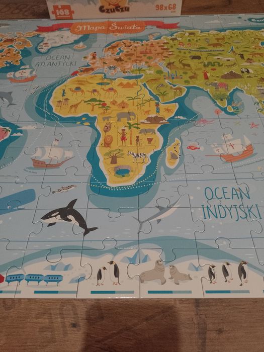 Puzzle czuczu 168 elementów