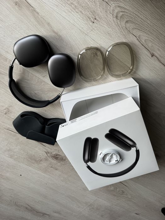 Słuchawki airpods max apple czarne gwiezdna szarość Wrocław Krzyki