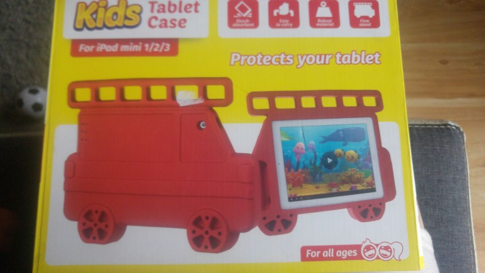 Obudowa na tablet straż pożarna. Podstawka tablet