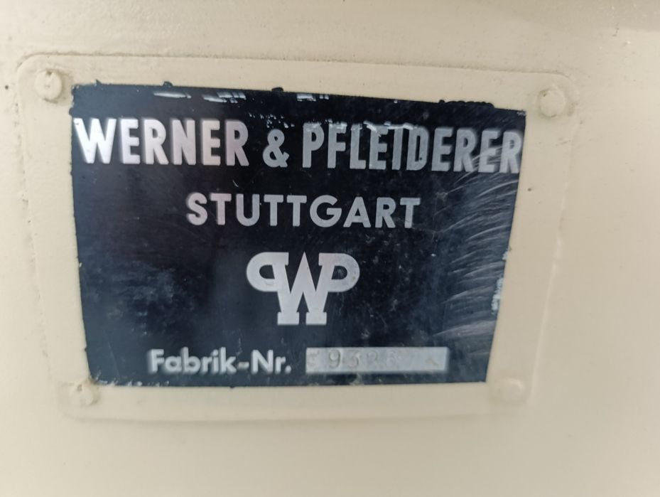 Тістоділитель. Тістоділильна машина. 
Werner & Pfleiderer Stuttgart