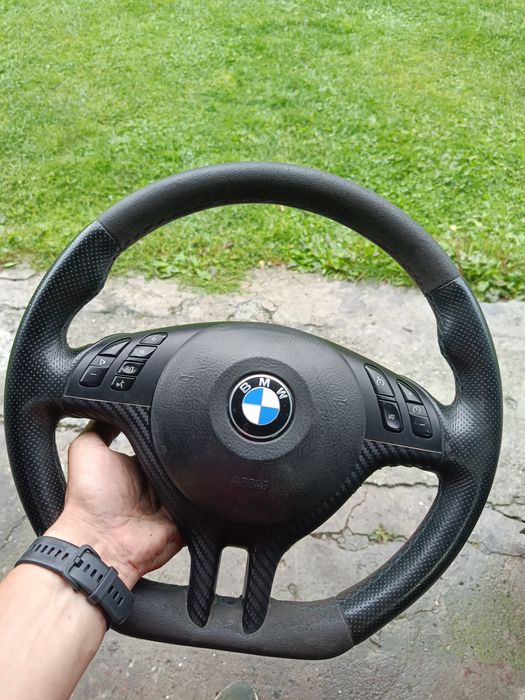 Kierownica BMW E46 Lift Multifunkcja Tuning przerobiona