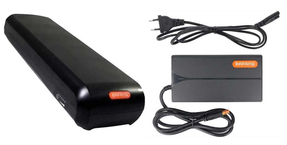 Bateria Bagażnikowa do Roweru BAFANG BT C01 + Ładowarka 43V 2A CHG C01