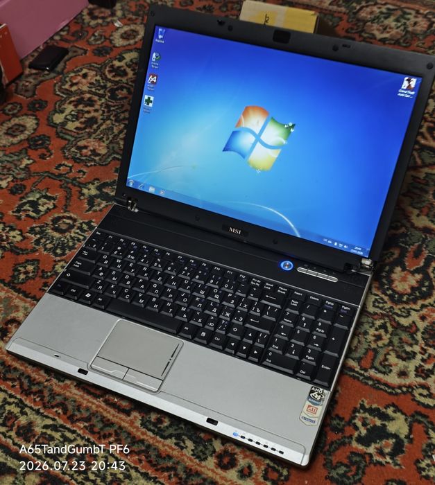 Ноутбук MSI MS 163B На запчастини
