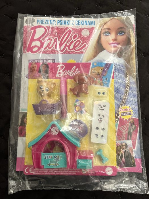 Gazetka magazyn Barbie 3/2026 prezent: Psiaki z cekinami