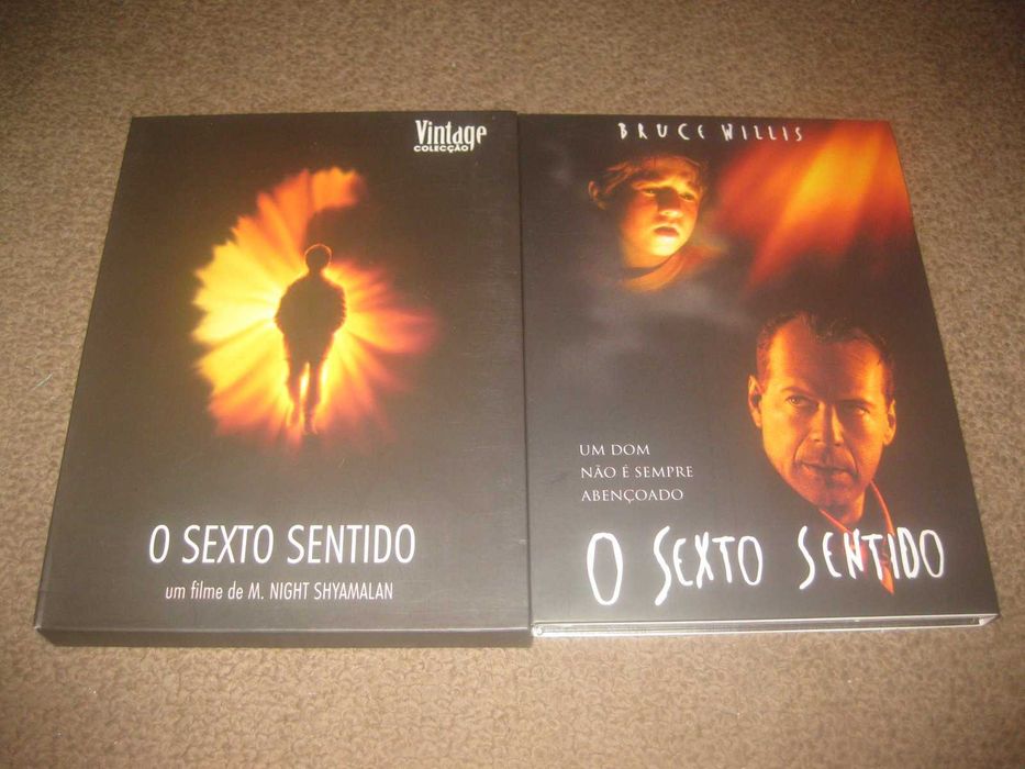 "O Sexto Sentido" numa Edição Especial com 2 DVDs e 3 Postais/Digipack