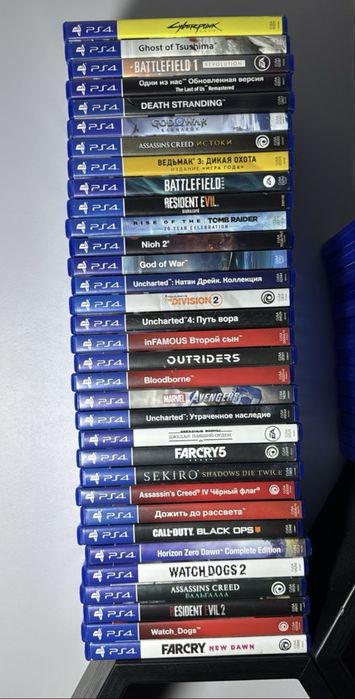 Ігри на пс4 пишіть