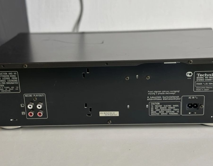 Deck cassetes Technics RS bx-501
