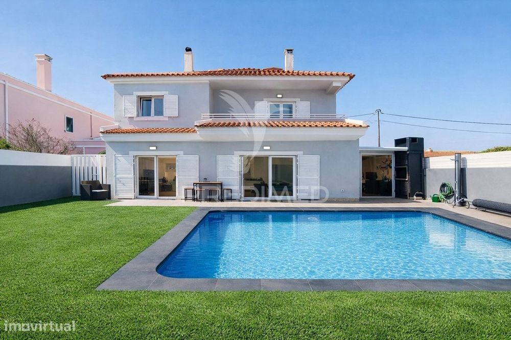 Moradia Isolada T6_Piscina_Garagem_Tertúlia_Alhos Vedros_Moita