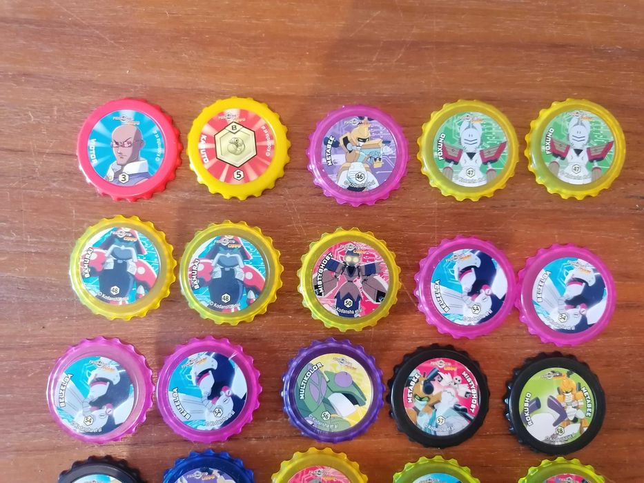Tazos Medabots Chaps