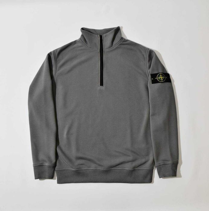 SALE! Зип свитшот STONE ISLAND. 1/3 зип стон айленд/кофта стоник. 1в1