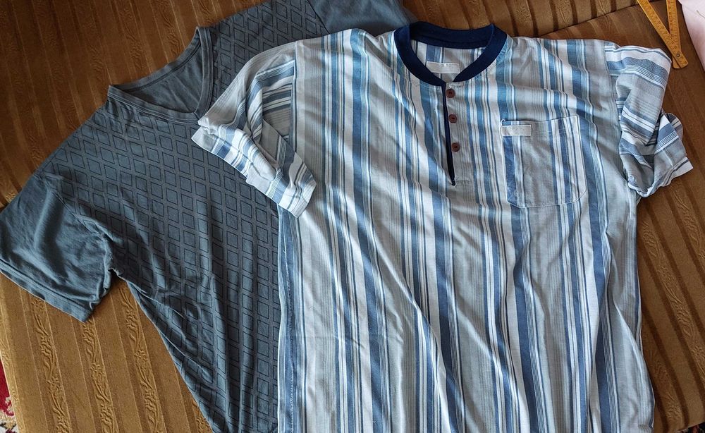 Bluza od piżamy męskiej, 2 szt