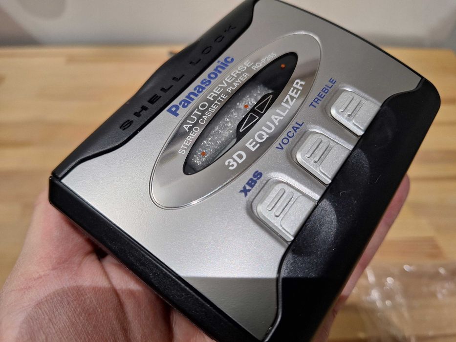 Walkman Panasonic RQ-P265, nowy, komplet, stan idealny, vintage