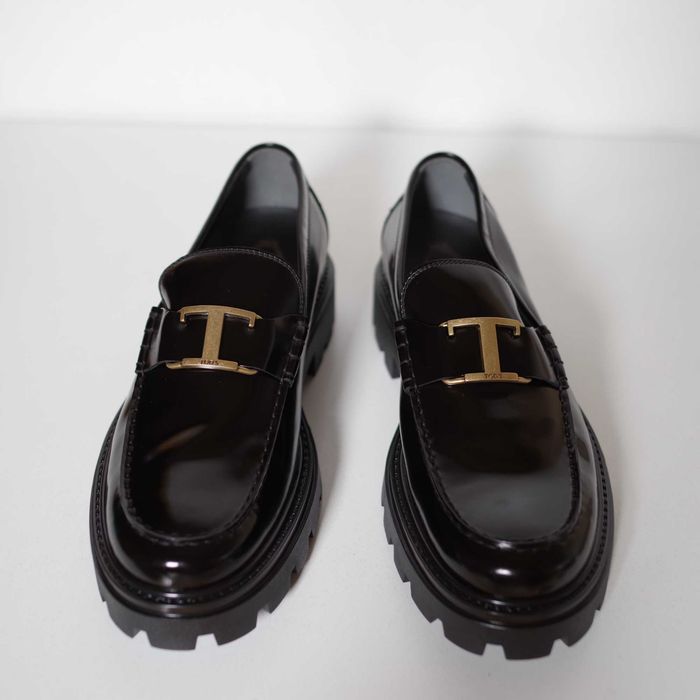 Туфлі лофери Tods T Timeless mens leather loafers 46розм ідеальний стан