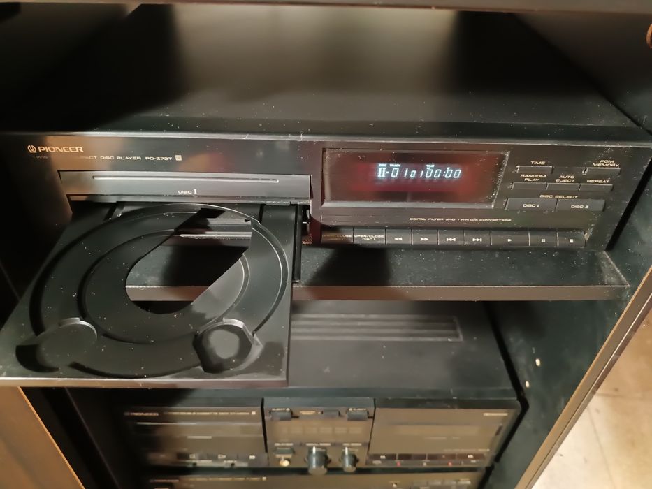Pioneer PDZ72T Leitor de CDS Duplo Deck