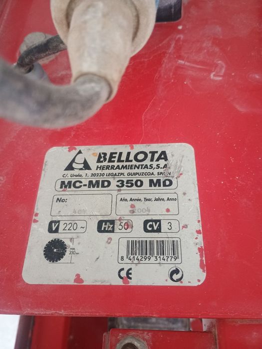 Mesa de corte bellota