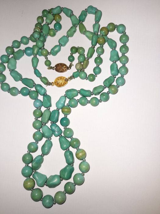 Старинные бусы берюза,бирюзовые бусы