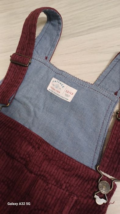 Комбенезон вельветовий