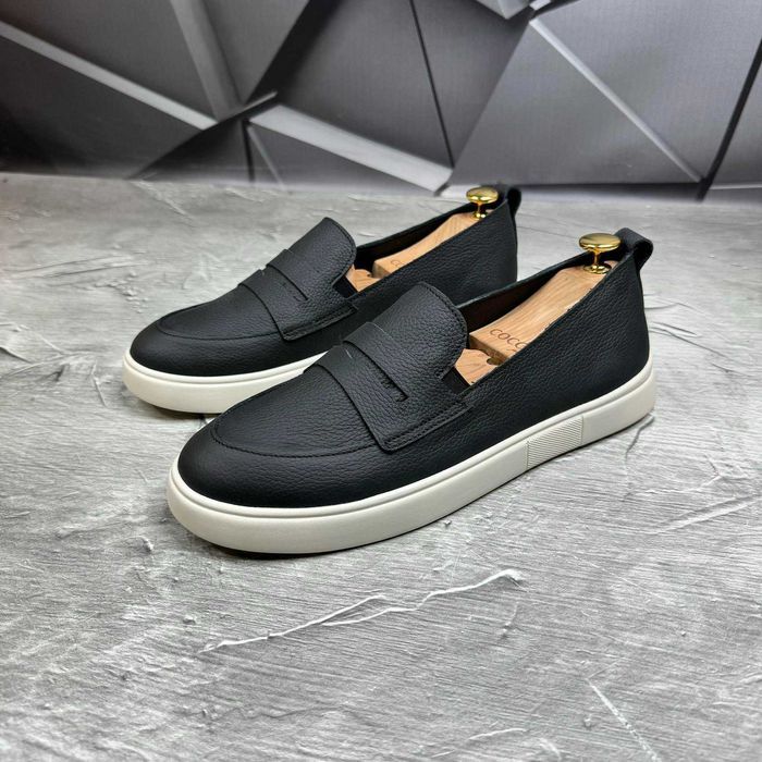 Чоловічі Туфлі Лофери (Замша та Шкіра)40-45 Без Предоплати