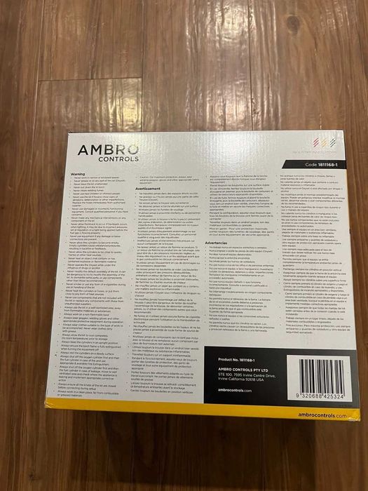 Ambro Controls Oxyset Mobile Brazing System