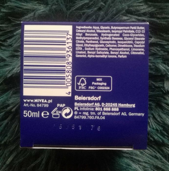 Nivea Krem Essentials na noc nawilżenie