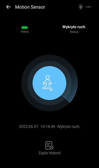 Czujnik ruchu Zigbee PIR Tuya Smart life Sonoff