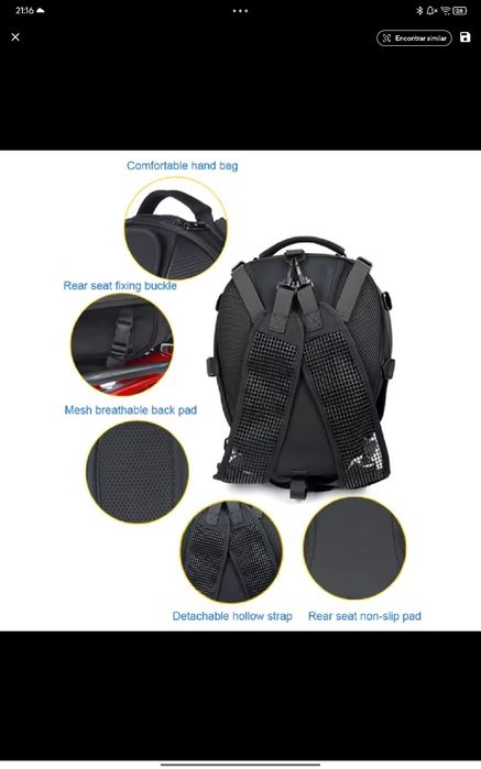 NOVO Conjunto malas para mota MOTOCENTRIC para banco pendura/mochila