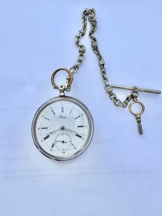 Продам карманные часы серебро