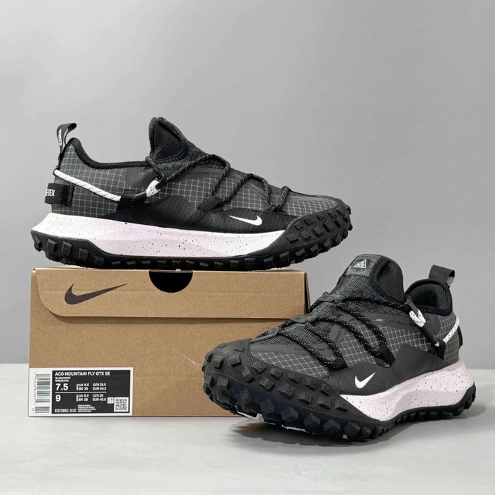 Nike ACG Mounth Low Gore-Tex • Black White •