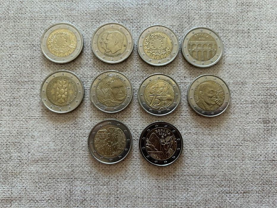 Moedas comemorativas de 2€