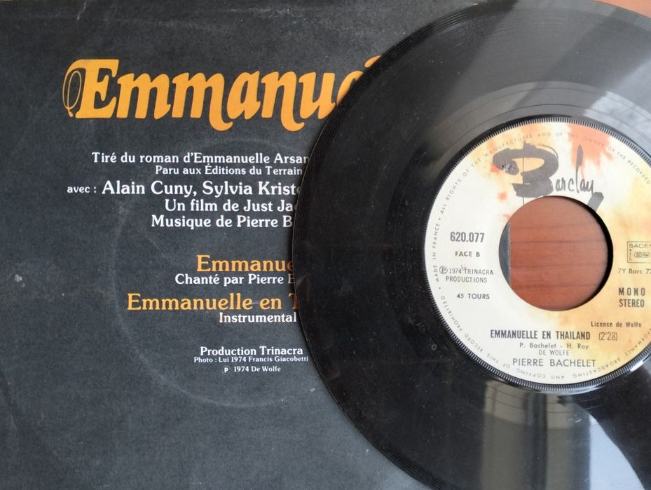 Disco de vinil single Emmanuelle