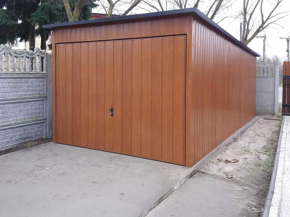 Garaż blaszany 3x6 | solidna konstrukcja | szybka realizacja