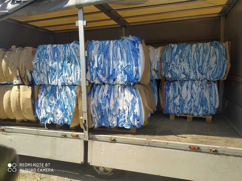 Worki BIG BAG po cukrze 1T paczka 5 sztuk F-VAT super stan!