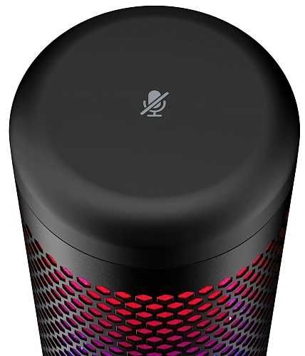 HyperX QuadCast S Black USB мікрофон з RGB підсвічуванням