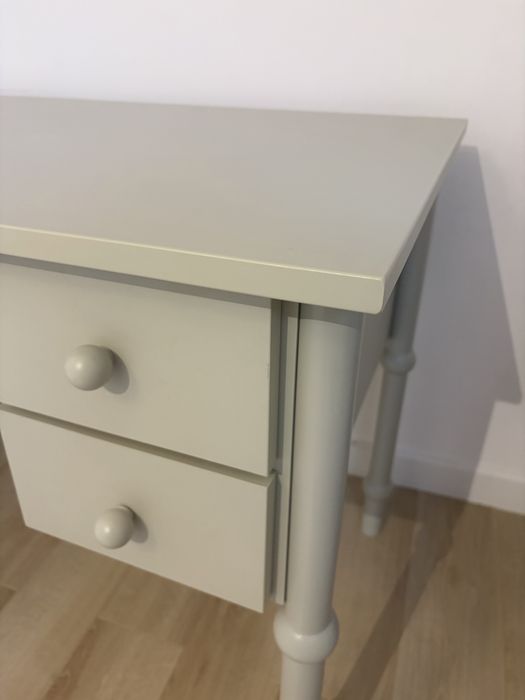 Biurko Babushka, Wood Luck biurko retro dla dzieci , oliwka