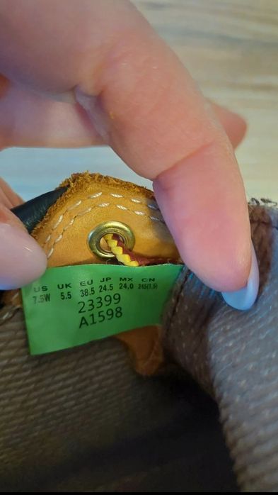 Buty Timberland za kostkę rozmiar 38,5 skóra naturalna Waterproof