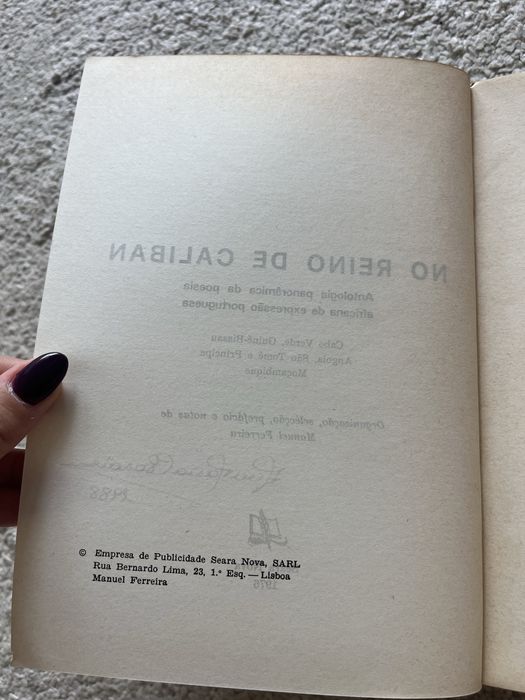 Livro no Reino de Caliban I e II