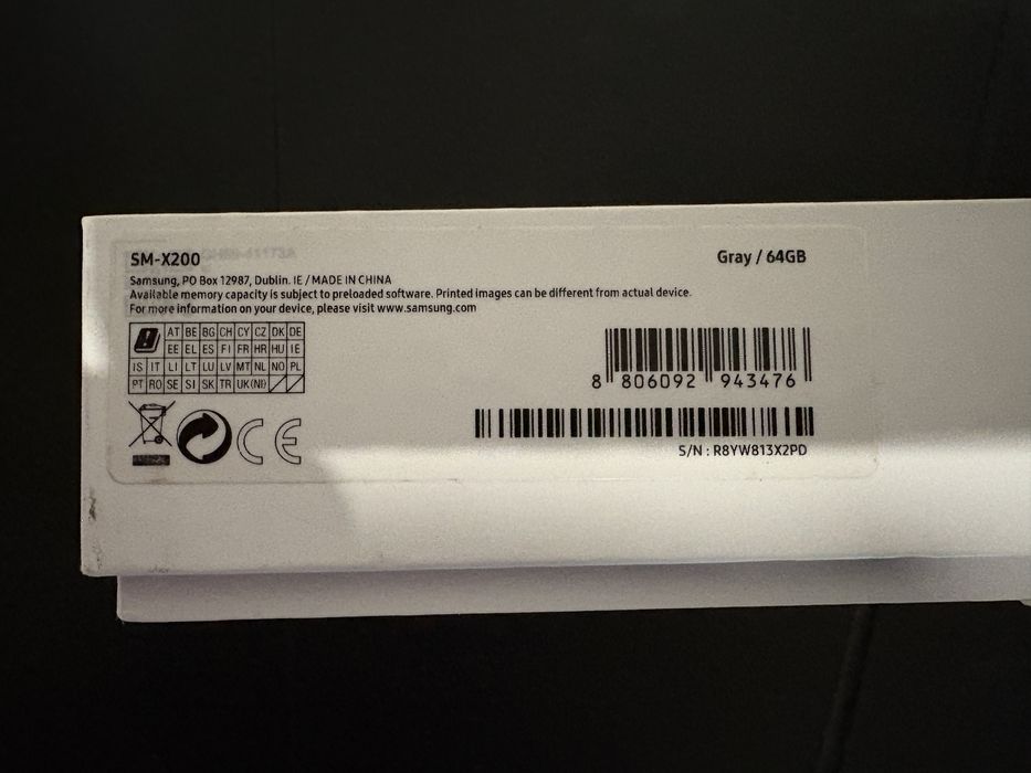 Tablet Samsung Tab A8