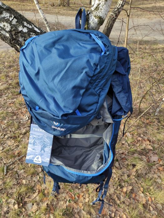 *Рюкзак Deuter Aircontact,*75+10, Midnight/Navy*