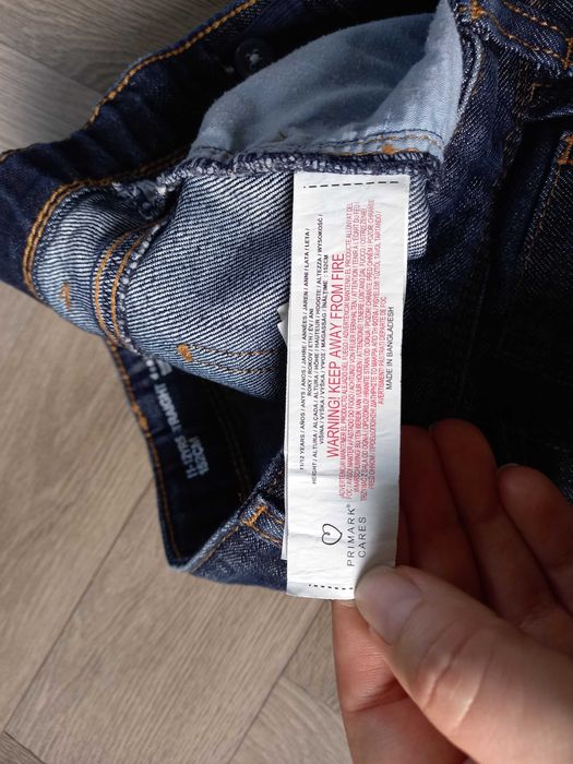 Новые джинсовые шорты Primark 152