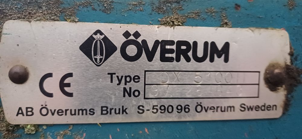Pług Overum DX5100 obrotowy NonStop 5skibowy