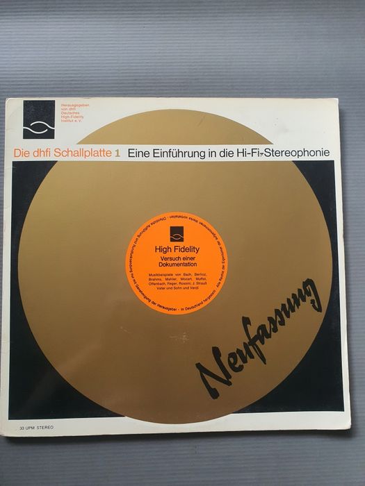 HIFI Stereophonie plyta testowa (NM,Niemcy)