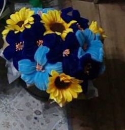 Штучні композиції з синельного дроту з обтяжувачими