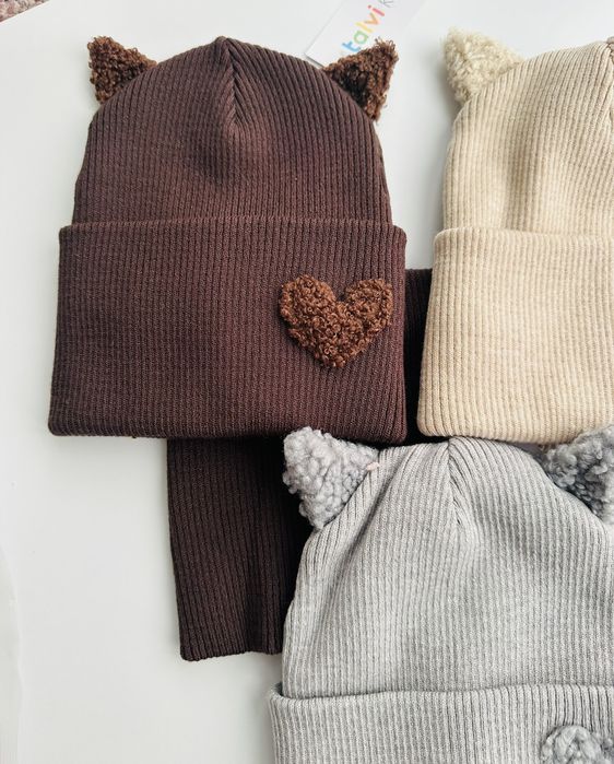 Набір шапка і хомут Talvi на дівчинку